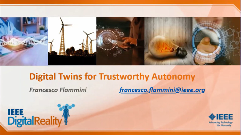 IEEE Digital Reality: Digital Twins for Trustworthy Autonomy
