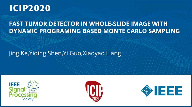 FAST TUMOR DETECTOR IN WHOLE-SLIDE IMAGE WITH DYNAMIC PROGRAMING BASED MONTE CARLO SAMPLING