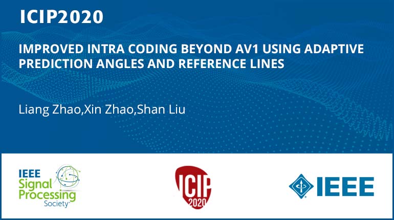 IMPROVED INTRA CODING BEYOND AV1 USING ADAPTIVE PREDICTION ANGLES AND REFERENCE LINES