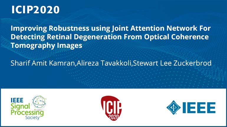 Improving Robustness using Joint Attention Network For Detecting Retinal Degeneration From Optical Coherence Tomography Images