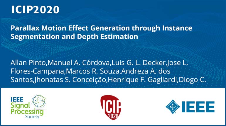 Parallax Motion Effect Generation through Instance Segmentation and Depth Estimation