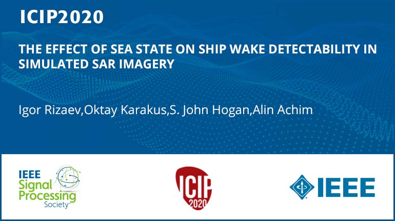 THE EFFECT OF SEA STATE ON SHIP WAKE DETECTABILITY IN SIMULATED SAR IMAGERY