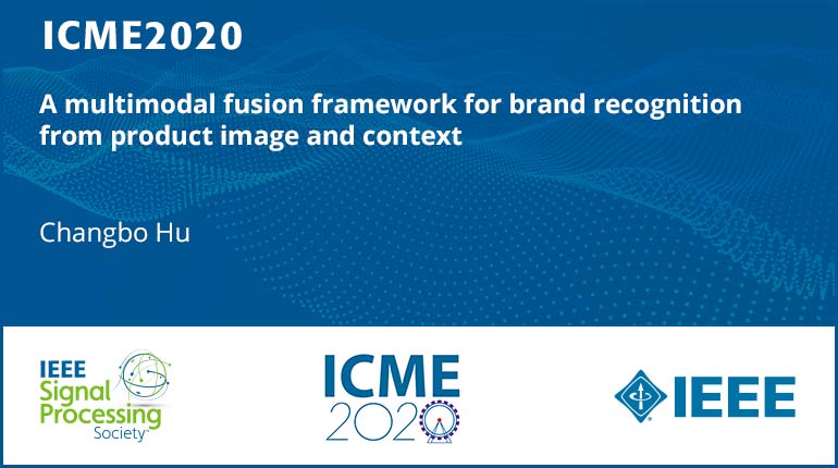 A multimodal fusion framework for brand recognition from product image and context