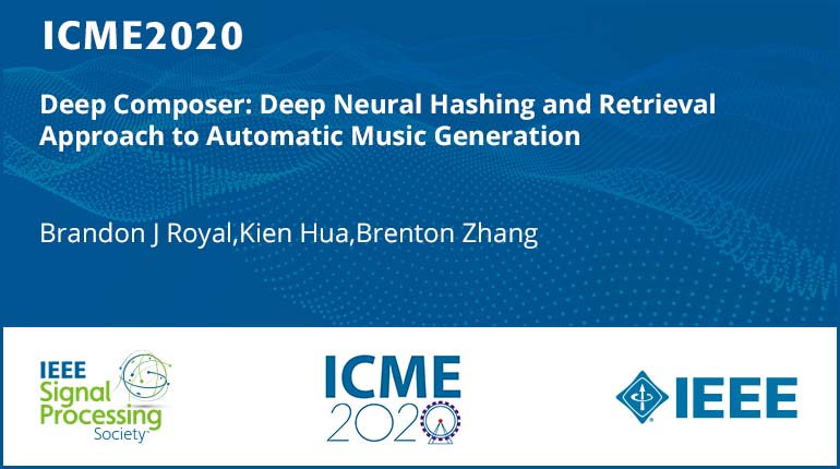 Deep Composer: Deep Neural Hashing and Retrieval Approach to Automatic Music Generation