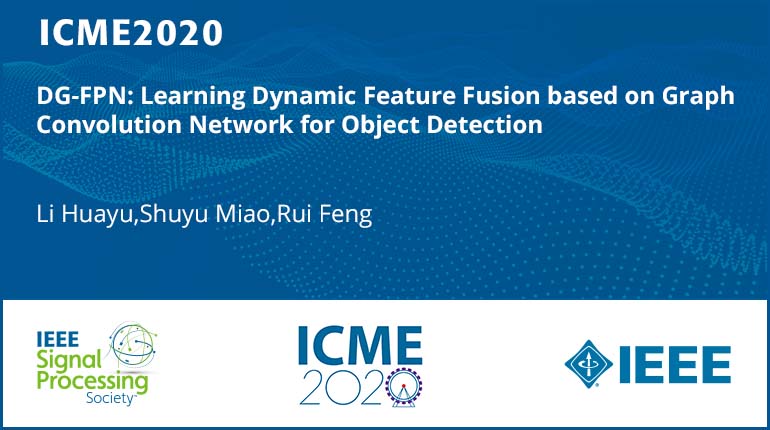 DG-FPN: Learning Dynamic Feature Fusion based on Graph Convolution Network for Object Detection