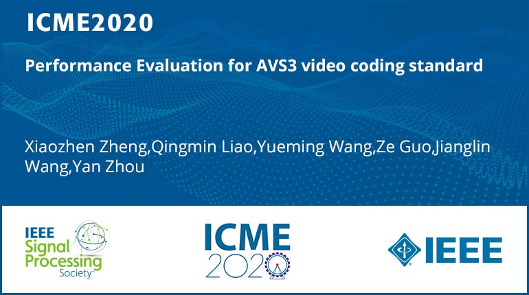 Performance Evaluation for AVS3 video coding standard
