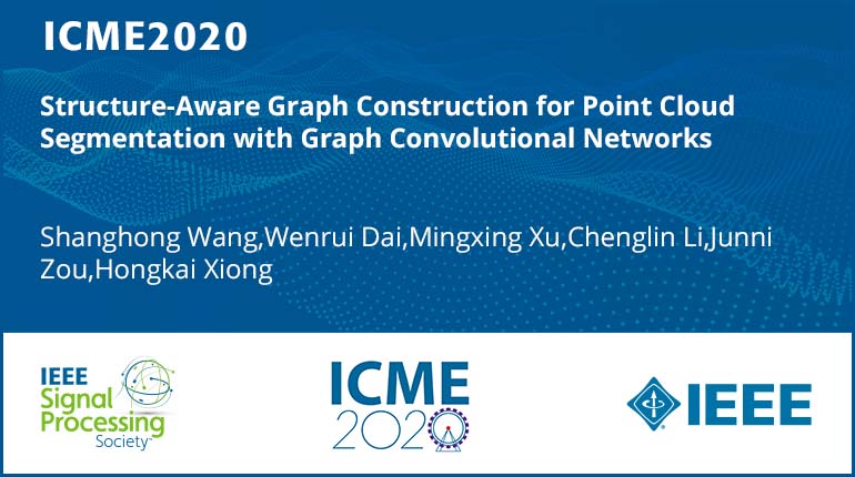 Structure-Aware Graph Construction for Point Cloud Segmentation with Graph Convolutional Networks