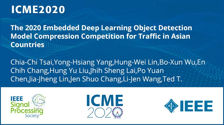 The 2020 Embedded Deep Learning Object Detection Model Compression Competition for Traffic in Asian Countries