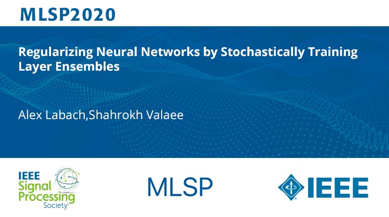 Regularizing Neural Networks by Stochastically Training Layer Ensembles