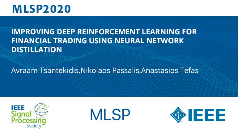 IMPROVING DEEP REINFORCEMENT LEARNING FOR FINANCIAL TRADING USING NEURAL NETWORK DISTILLATION