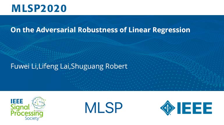 On the Adversarial Robustness of Linear Regression