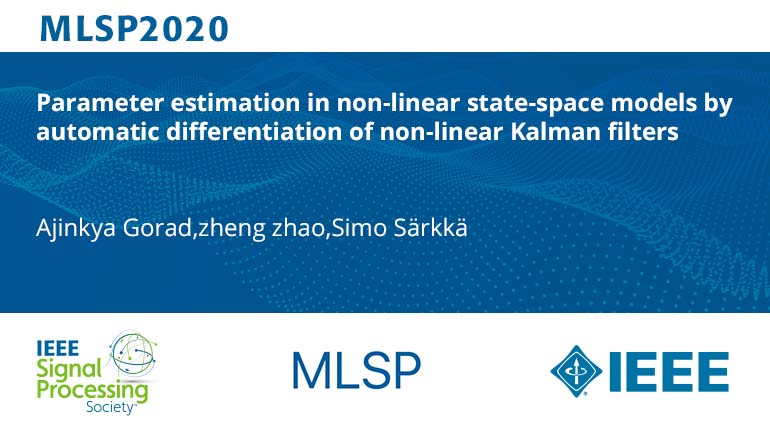 Parameter estimation in non-linear state-space models by automatic differentiation of non-linear Kalman filters