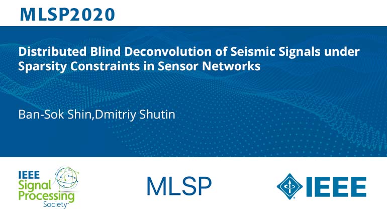 Distributed Blind Deconvolution of Seismic Signals under Sparsity Constraints in Sensor Networks