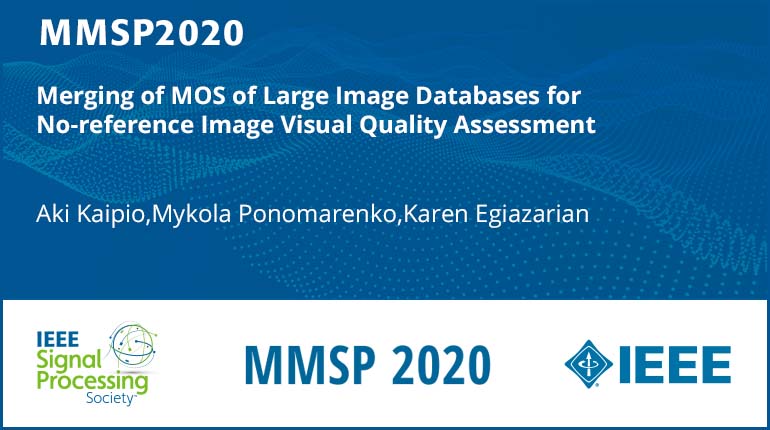 Merging of MOS of Large Image Databases for No-reference Image Visual Quality Assessment
