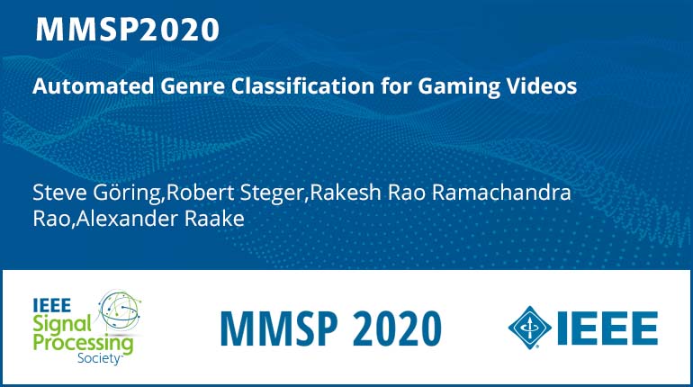 Automated Genre Classification for Gaming Videos