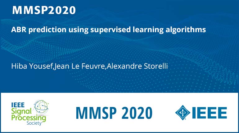 ABR prediction using supervised learning algorithms