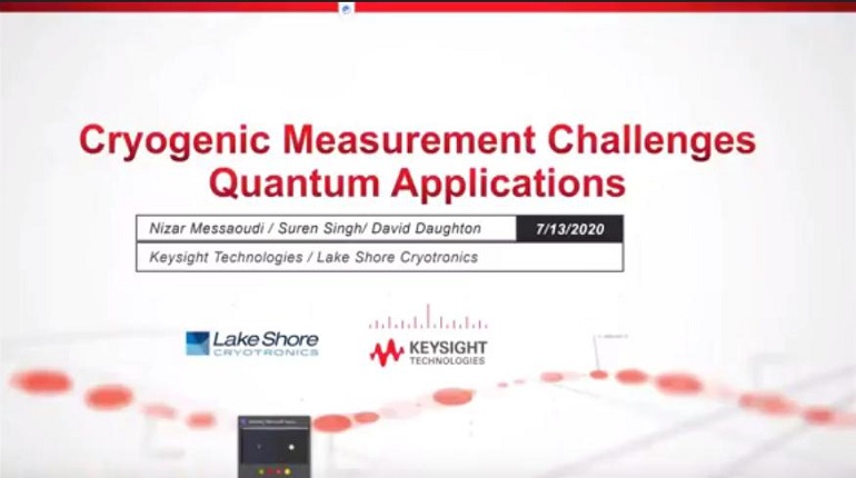 Cryogenic Measurement Challenges Quantum Applications Video