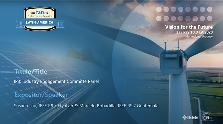 2020 PES TDLA 9/30 Panel Video: Industry Engagement Committe Panel (En espa_ol)
