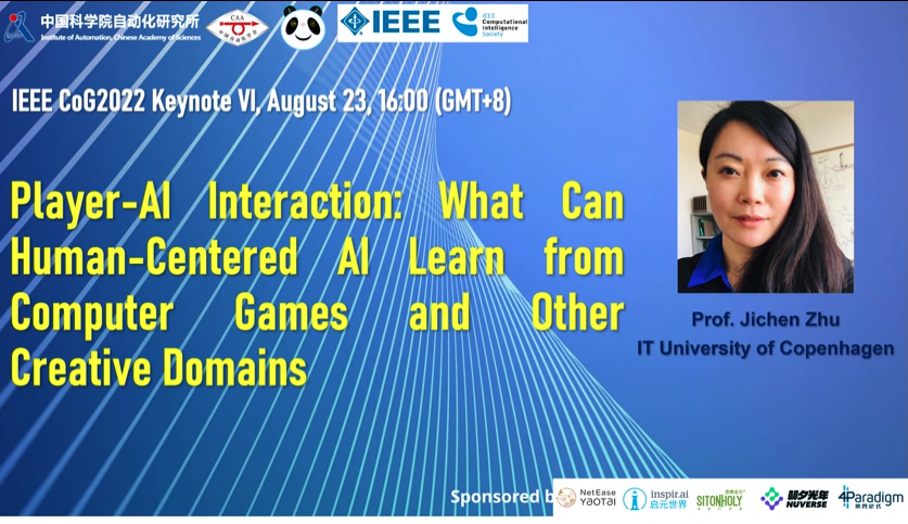 Player-AI Interaction: What Can Human-Centered AI Learn from Computer Games and Other Creative Domains - IEEE CoG2022 Keynote VI