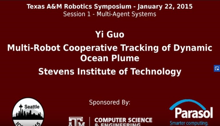 Multi-robot Cooperative Tracking of Dynamic Ocean Plume