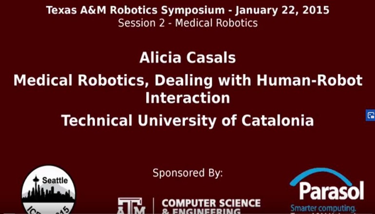 Medical Robotics Dealing with Human-Robot Interactions