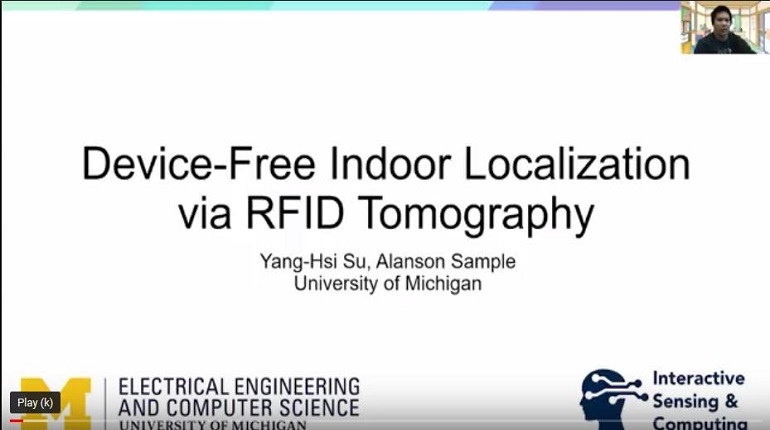 MOCAP: Device Free Indoor Localization via RFID Tomography