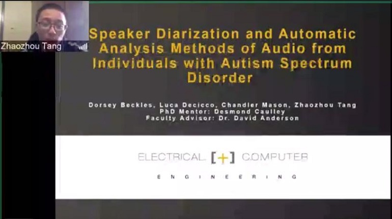 Speaker Diarization and Automatic Analysis Methods of Audio from Individuals with Autism Spectrum Disorder
