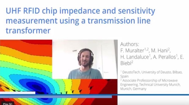 UHF RFID Chip Impedance and Sensativity Measurement Using a Transmission Line Transformer