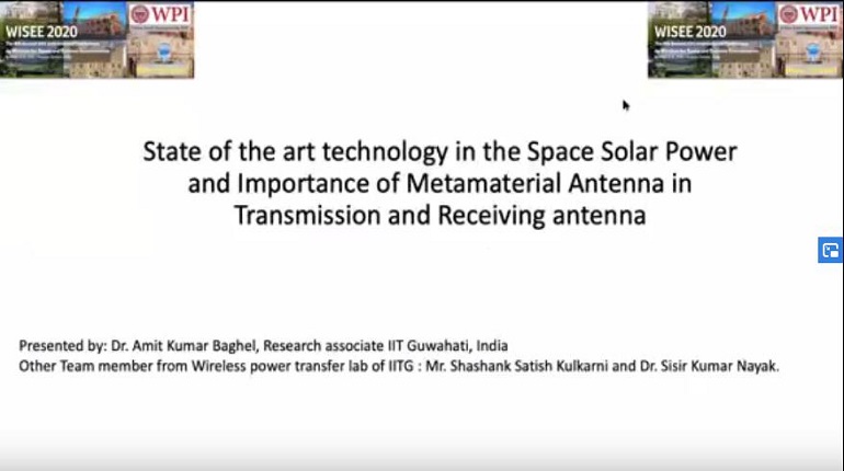 State of the Art Technology in the Space Solar Power and Importance of Metamaterial Antenna in Transmission and Receiving Antenna