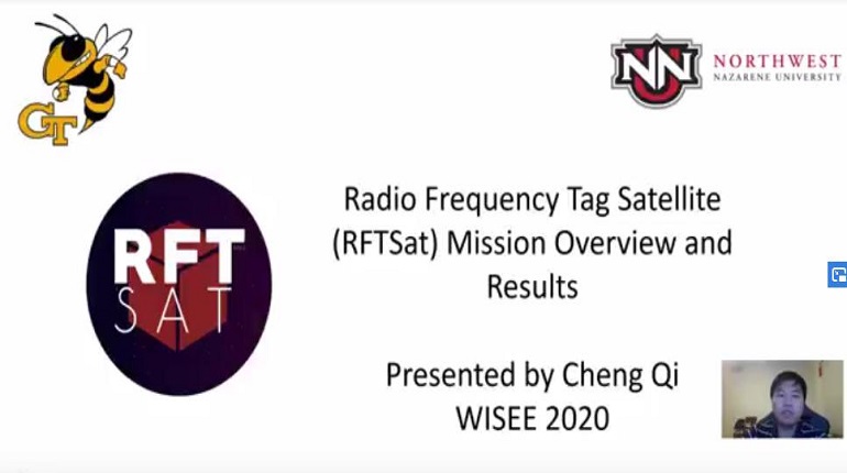 Radio Frequency Tag Satellite (RFTSat) Mission Overview and Results