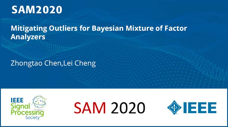 Mitigating Outliers for Bayesian Mixture of Factor Analyzers