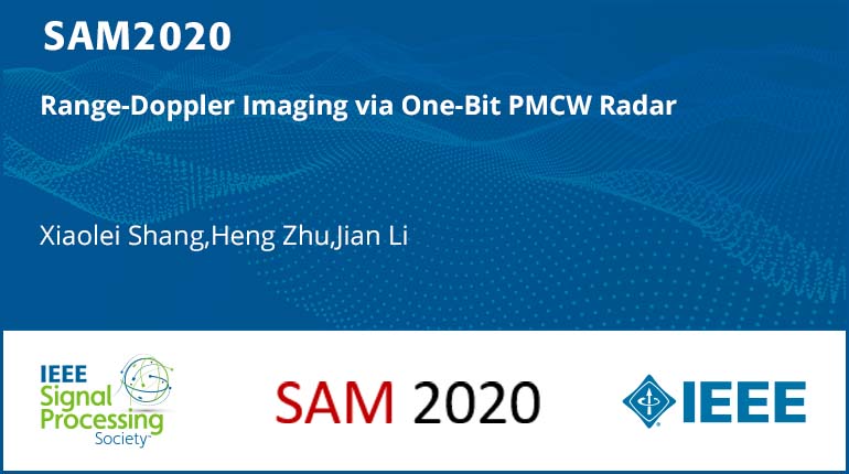 Range-Doppler Imaging via One-Bit PMCW Radar