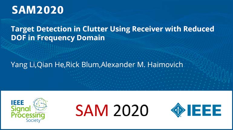 Target Detection in Clutter Using Receiver with Reduced DOF in Frequency Domain