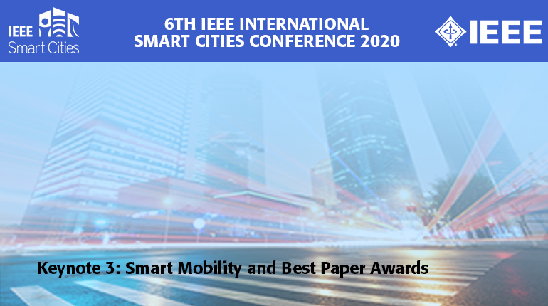 Keynote 3: Smart Mobility and Best Paper Awards