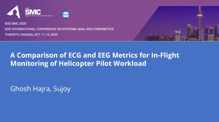 A Comparison of ECG and EEG Metrics for In-Flight Monitoring of Helicopter Pilot Workload
