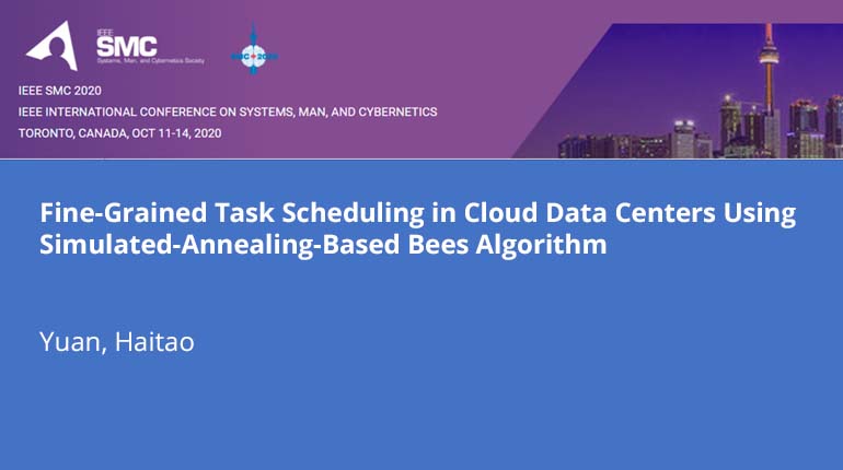 Fine-Grained Task Scheduling in Cloud Data Centers Using Simulated-Annealing-Based Bees Algorithm