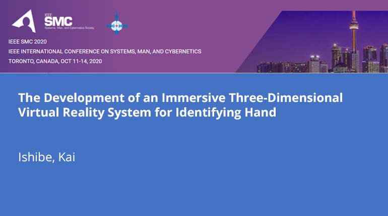 The Development of an Immersive Three-Dimensional Virtual Reality System for Identifying Hand