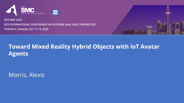 Toward Mixed Reality Hybrid Objects with IoT Avatar Agents