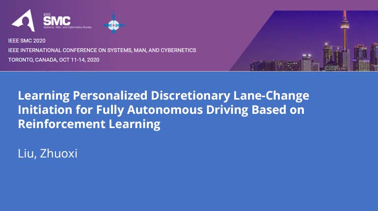 Learning Personalized Discretionary Lane-Change Initiation for Fully Autonomous Driving Based on Reinforcement Learning
