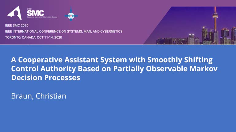 A Cooperative Assistant System with Smoothly Shifting Control Authority Based on Partially Observable Markov Decision Processes