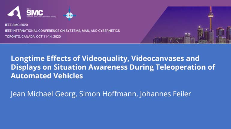 Longtime Effects of Videoquality, Videocanvases and Displays on Situation Awareness During Teleoperation of Automated Vehicles