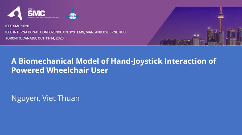 A Biomechanical Model of Hand-Joystick Interaction of Powered Wheelchair User