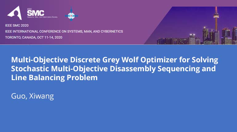 Multi-Objective Discrete Grey Wolf Optimizer for Solving Stochastic Multi-Objective Disassembly Sequencing and Line Balancing Problem