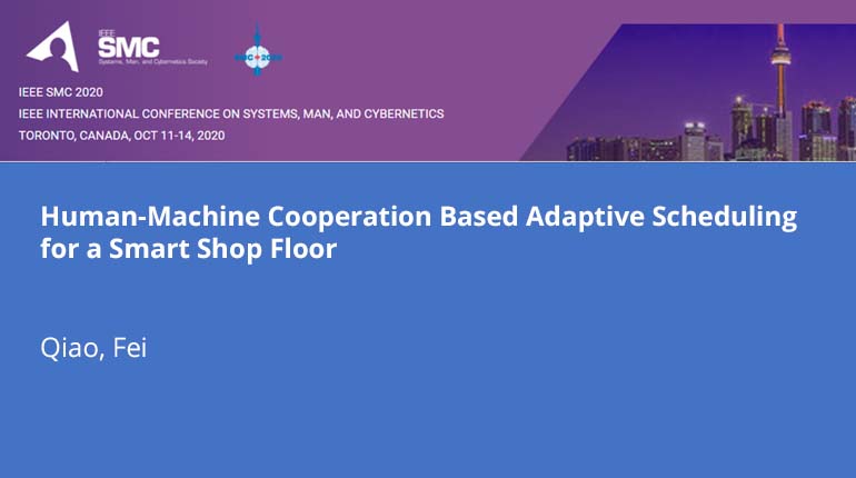 Human-Machine Cooperation Based Adaptive Scheduling for a Smart Shop Floor