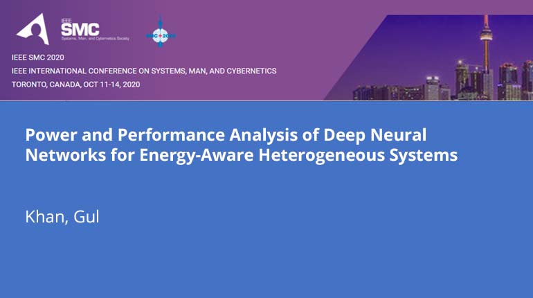 Power and Performance Analysis of Deep Neural Networks for Energy-Aware Heterogeneous Systems