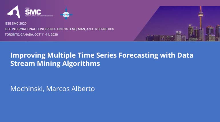 Improving Multiple Time Series Forecasting with Data Stream Mining Algorithms