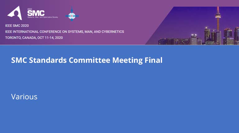 SMC Standards Committee Meeting Final