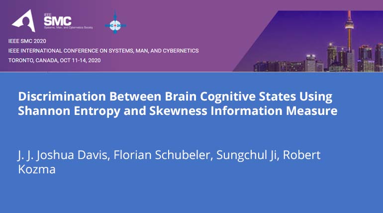Discrimination Between Brain Cognitive States Using Shannon Entropy and Skewness Information Measure