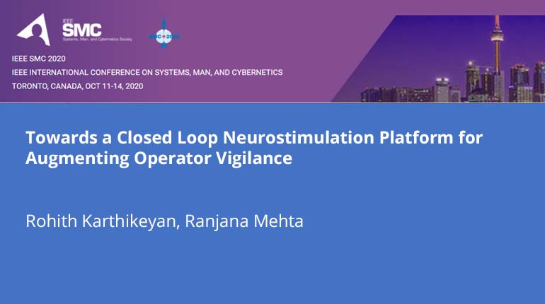Towards a Closed Loop Neurostimulation Platform for Augmenting Operator Vigilance