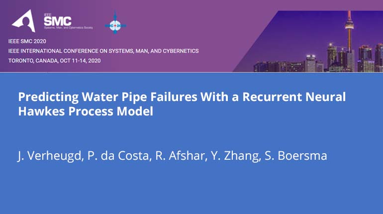 Predicting Water Pipe Failures With a Recurrent Neural Hawkes Process Model